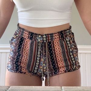 tribal print shorts